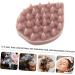 Healeved Bath Brush & Laundry Collector - Pink Silica Gel Shampoo & Dog Scrubber Comb (8.5x7cm) | International Shipping Available - Buy Online on GoSupps.com