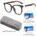 OXTXO Blue Light Blocking Glasses for Men and Women - TR Retro Square Frame - Anti-Eyestrain for Gaming & Reading - Lightweight Eye Protection - Buy Online on GoSupps.com