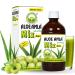 Basic Ayurveda Gooseberry + Aloe Vera Juice 16.23 Fl Oz (480ml) | 50-Fifty Herbal Mix for Immunity Digestion & Skin Health | Amla & Aloe Blend | 100% Natural | Daily Ayurvedic Tonic