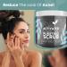 Eva Naturals Activated Charcoal Scrub - Purifying Facial Exfoliator for Women - Buy Online on GoSupps.com