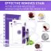 Purple Teeth Whitening Strips - V34 Color Correcting Sensitive Teeth Friendly 28 Strips for Men & Women - No Residue Whitening Kit for International Shipping - Buy Online on GoSupps.com