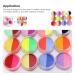 Shop Minkissy Two-Color Water-Soluble Face Paint Kit - 5 Sets of Washable Eye Shadow & Makeup Pigments for Colorful Decor - Buy Online on GoSupps.com