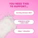 Pink Stork Pregnancy Flakes Bath Salts with Pure Magnesium - 2 lbs - Alleviates Pregnancy Aches & Pains, Morning Sickness Relief - Unscented, Women-Owned - Buy Online on GoSupps.com