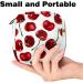 Portable Women's Binding-Up Bags | Menstrual Cup & Pad Bags for Teenage Girls | Multicolored Red Cherry Design - Buy Online on GoSupps.com
