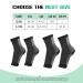 Soulitem 2 Pairs Neuropathy & Plantar Fasciitis Compression Socks for Men & Women - Ankle Support Brace for Pain Relief - Breathable & Anti-Slip (Black L/XL) - Buy Online on GoSupps.com