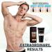 Mens Hair Removal Cream - Painless & Effective Depilatory Cream for Coarse Hair All Skin Types Intimate Areas - Buy Online on GoSupps.com