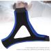 Buy Anti-Snoring Breathable Jaw Support Belt - Adjustable Comfort (Black/Blue) for Better Sleep - Buy Online on GoSupps.com