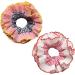amangul Vintage Lace Hair Scrunchies ThickUpdo Oversized Hair Scrunchy Elegant Donuts Hair Rope Scrunchy Women Ponytail Holder(Blue) - Buy Online on GoSupps.com