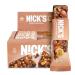 Nick's Keto Nut Bar, Almond Chocolate, Keto Nut Snack for Sports, Hiking & Outdoor Activities, 1G sugar, 3G net carbs, healthy snack, (pack of 12)