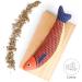 Aibuddy Catnip Toy 3PCS Cat Chew Toys Bite Resistant Catnip Toys with Bell Inside Plush Cartoon Kitten Teething Interactive Toy 1 Count (Pack of 3) - Buy Online on GoSupps.com