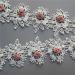 Vintage Cotton Eyelash Pearl Flowers Lace Trim Fabric - DIY Sewing Supplies for Costume & Hat Decoration - Buy Online on GoSupps.com