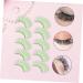 NOLITOY 5 pairs Makeup of Colorful Fake Artificial Lashes Exaggerated Women Accessories Halloween Eyelashes 1 count (Pack of 1) Green - Buy Online on GoSupps.com