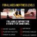 Luwint Kids Youth Neoprene Ankle Brace - Foot Tendonitis Sleeve Support for Sprains & Arthritis - Open Heel Sock Wrap for Sports - Buy Online on GoSupps.com