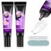 Solid Nail Glue Gel 10g Upgraded 10s Quickly Dry Nail Glue Gel for Press On Nails with 10ml Gel Remover Sticks Nail File Super Strong No Need UV Lamp Solid Adhesion Nail Gel Long Lasting Set A