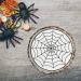 PRECUT Halloween Spider Web Edible Cake Topper 7" - Premium Thickness SWEETENED VANILLA Wafer Card 7" Cake Decorations - Buy Online on GoSupps.com