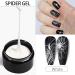 Spider Gel for Nails - Versatile Polish Gel Art Nail Polish Elastic Gel Nail Polish Liner Gel Liner for Natural Nails False Nails - Buy Online on GoSupps.com