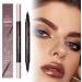 Crayon sourcils - Imperm able 2 en 1 - Crayon sourcils longue dur e - Pour le maquillage de beaut pour femmes et filles lors d'un rendez-vous d'une f te et d'une occasion sociale - Buy Online on GoSupps.com
