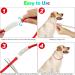 Buy Auauy LED Light Neck Band for Dogs & Cats - USB Rechargeable Adjustable Waterproof 4 Modes (Red) | Safe Silicone Collar for Pet Safety - Buy Online on GoSupps.com