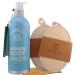 Pacha Sand & Sea 5-in-1 Body Face and Hand Wash Shaving Gel Bubble Bath and - 2 Loofahs - Shower Gel Shower Soap Liquid Soap Body Soap 16 FZ