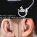 HYS 9 Pairs Flexible Ear Insert Earmold Replacement Tips for Surveillance Earpieces - Ideal for Law Enforcement - Buy Online on GoSupps.com