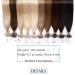 SEGO Microring Extensions - Real Human Hair Micro Loop Bondings in Medium Brown/Honey Blonde #4p27 (20in/50cm 50g) - Premium Quality Hair Extensions - Buy Online on GoSupps.com
