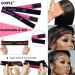 Nude Stretchy Nylon Wig Caps - 20 Pieces, Lace Front Stocking Caps for Women - Brown - Buy Online on GoSupps.com