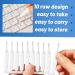 TRUSTTWO 10pcs Small Drain Hole Cleaner Shower Nozzle Cleaning Brush Nylon Brush Anti-Clogging Pore Gap Hole Compatible with Bathroom Mobile Phone The New - Buy Online on GoSupps.com