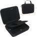 Canboc Hard Crochet Hook Case - Portable Travel Organizer for Circular Knitting Needles and Crochet Hooks - Black - Buy Online on GoSupps.com