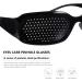 Healifty Pinhole Glasses - 4 Pieces Eye Training Glasses Relaxation & Amblyopia Solutions for Men & Women Black Sport Sunglasses - Buy Online on GoSupps.com