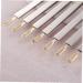 Minkissy 3-Set Stainless Steel Eyebrow Tweezers & Clips | Precision Hair Removal Tools for Perfect Brows - Buy Online on GoSupps.com