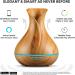 Smart Alexa Aroma Diffuser - 500ml Essential Oil Humidifier App Control 7 Color LED Timer & Auto-Off - Compatible with Alexa & Google Home - Buy Online on GoSupps.com