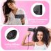 ANIEKIN Portable Ionic Hair Dryer - 1875W Lightweight Blow Dryer with Diffuser & Nozzle for Fast Drying Ideal for Curly Hair - Compact Travel Hairdryer in Light Grey - Buy Online on GoSupps.com
