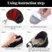 WLLHYF Heel Grips Liner Cushions - 4 Pairs, Black - Prevent Skin Rubbing and Blisters, Improve Shoe Fit - Ideal for High Heels and Sports Shoes - Buy Online on GoSupps.com