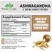 NaturaLife Labs Organic Ashwagandha 2100 mg - 100 Capsules | Natural Stress Relief & Wellness Support - Buy Online on GoSupps.com