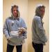 BOMBAXCEIBA Fleece Pet Carrier Hoodie Sweatshirt with Kangaroo Pocket - Medium Gray - Buy Online on GoSupps.com