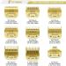 BESTBOMG 30# Replacement Knife for Dog Care - Compatible with Heiniger/Moser Max45/Andis/Easter A5 - 2 Pieces 1/50 (0.5 mm) Cutting Length - Gold Color 28#-G-2 - Buy Online on GoSupps.com