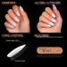 Vixi 600 Medium Square Nail Set with Prep File | 10 Sizes Opaque Express Full Cover False Fingernail Extensions for Salon & Home Use - Buy Online on GoSupps.com