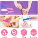 Selistamm 20 Pack Nail Files and Buffers 4 Way 120 Grit White Buffing Blocks for Nails Nail Buffer Block for Natural Gel Acrylic Nails Washable & Professional Nail Buffer for Home Salon Use - Buy Online on GoSupps.com