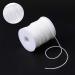 100 Yards 1.5mm White Nylon Braided Lift Shade Cord Roll with Wood Pendant Kit - Window Blinds & Roman Shade Repair - Buy Online on GoSupps.com