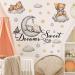 OOTSR Rabbit and Bear Wall Decals - Animal Home Decor Stickers for Kids Bedroom, Nursery, and Living Room - Buy Online on GoSupps.com