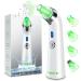 Blackhead Remover Pore Vacuum  Face Suction Pore Cleanser  5 Suction Power Electric Blackhead Extractor Tool  4 Probes  Blackhead Suction Remover for Women & Men(Green)