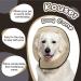 Buy Kuoser Rechenrause Dog Collar - Comfortable Leakage Protection & Adjustable Design | Prevent Bites & Leaking Wounds for Dogs - Available in Brown (Neck Circumference: 34-40cm) - Buy Online on GoSupps.com
