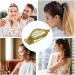 Streysisl Ponytail Decorative Hair Clip Ponytail Duckbill Hairpin | Long Hair Clips for Styling - Long Hair Shower Clips for Teen Girls Women Styling Translucent olive green - Buy Online on GoSupps.com