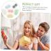 Solustrie 18-Sentence Contact Lens Container with Tweezers - Compact Oval Lens Case & Travel Storage Box with Mirror - Buy Online on GoSupps.com