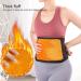Rianpesn Adjustable Plush Waist Warmth Belt - Three-Row Thickened Thermal Belly Warmer for Back Relief | Cozy XL Design - Buy Online on GoSupps.com