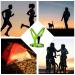 LED Reflective Running Vest | High Visibility Safety Gear for Night Running, Walking, Cycling | Adjustable Elastic Fit | Rechargeable Lights for Runners - Buy Online on GoSupps.com