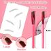 Multi Function Eyebrow Brush Set - Professional Brow Brushes for Makeup and Hairline, Angled Design for Precise Application (2 PCS) - Buy Online on GoSupps.com