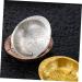 Zerodeko Stainless Steel Soy Sauce Dish Soy Sauce Bowls Soy Sauce Dispenser Small Condiment Bowls Metal Sauce Bowls Stainless Bowls Sauce Containers Travel Pickles Portable re-usable 9.50X8.00X5.50CM Silver - Buy Online on GoSupps.com