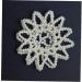 Hair Pearl Net Ballet Crochet Hair Covers Bun Ornament Hair Accessories with Crystal for Female - Buy Online on GoSupps.com