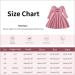Miipat Baby Girls Velvet Dress | Long Sleeve Toddler Dress for Fall/Winter | Elegant Princess Birthday Party Dress | 5-6 Years, Pink - Buy Online on GoSupps.com